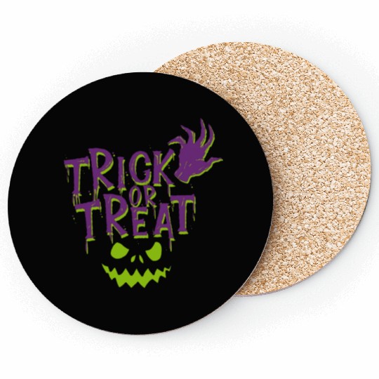 TRICK or TREAT Coasters