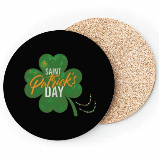 Irish Shamrock Coasters