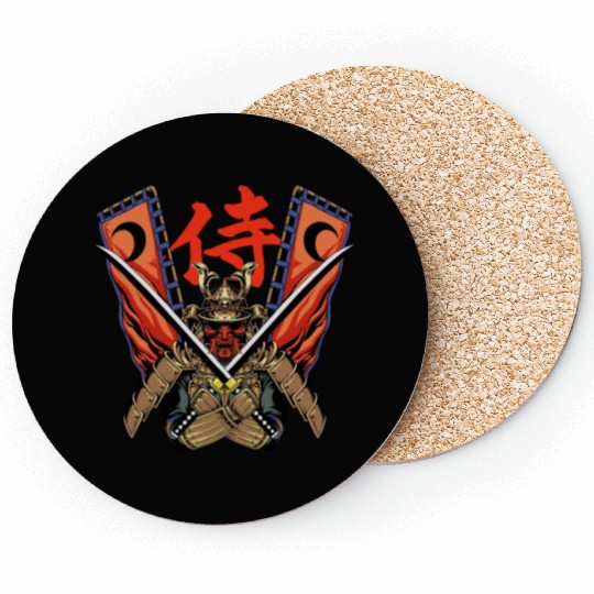 Samurai Warrior Coasters