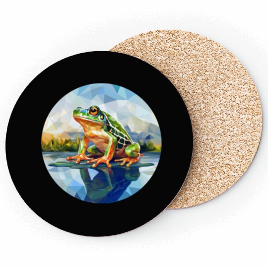 Polygonal frog in the rpound Coasters