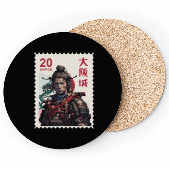 Brave Samurai Coasters