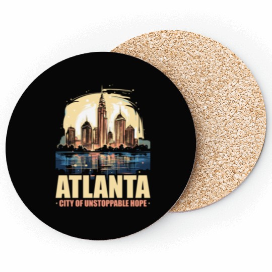 Atlanta City Georgia USA America United States Coasters