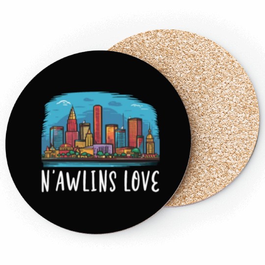 New Orleans Louisiana USA America United States Coasters