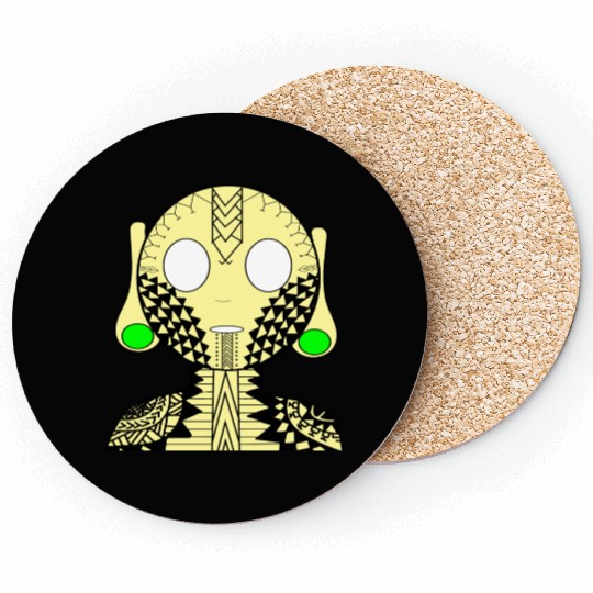 UFO Warrior Coasters