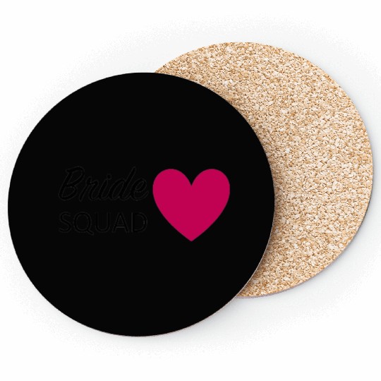 Bride Squad Coasters