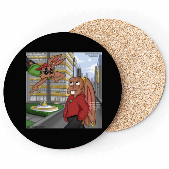 Eddie Cotton-tail Coasters