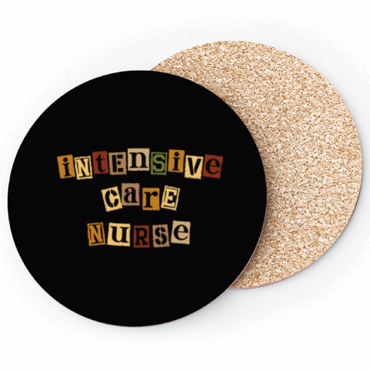 Registered Nurse RN Medical Hospital Healthcare Coasters