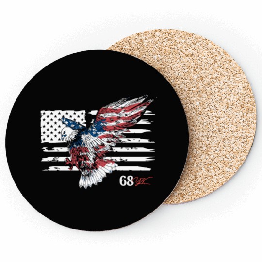 American eagle flag Coasters