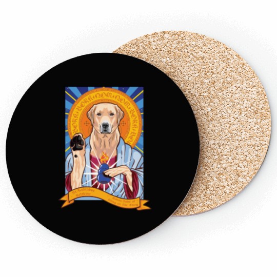 Saint Labrador Retriever Coasters