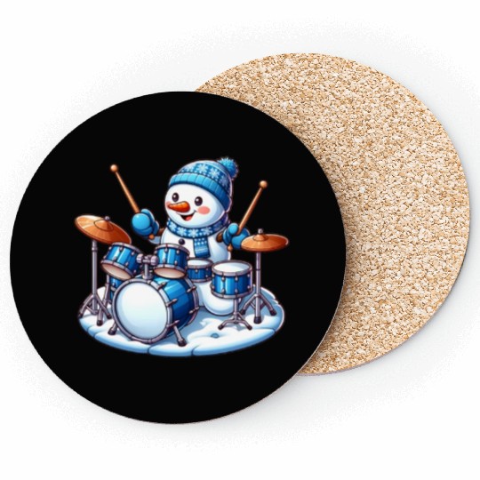 Santa Claus Martial Arts Merry Kickmas Martial Coasters