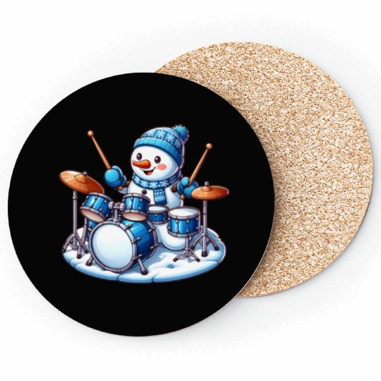 Santa Claus Martial Arts Merry Kickmas Martial Coasters