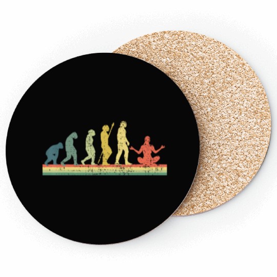 Meditation Funny Buddha Lover Coasters