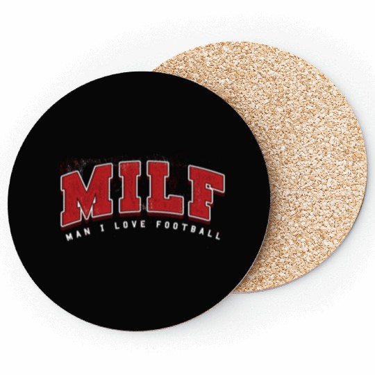 Man I Love Football Coasters