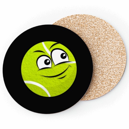 Tennis Fuzzy Balls Coasters
