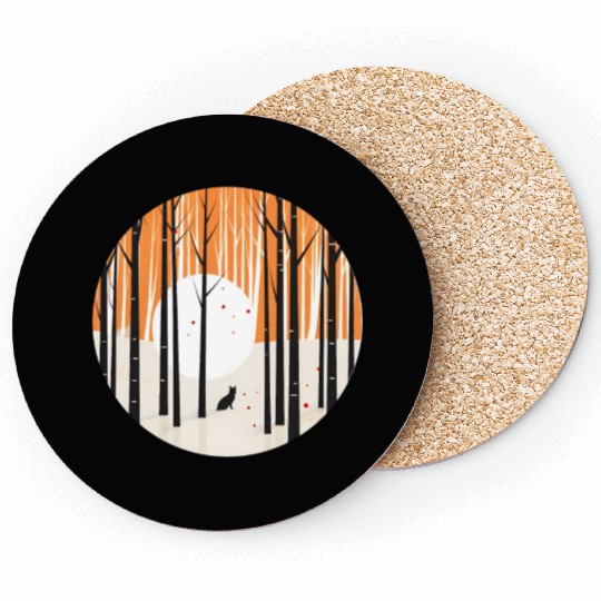 Forest Fox Coasters