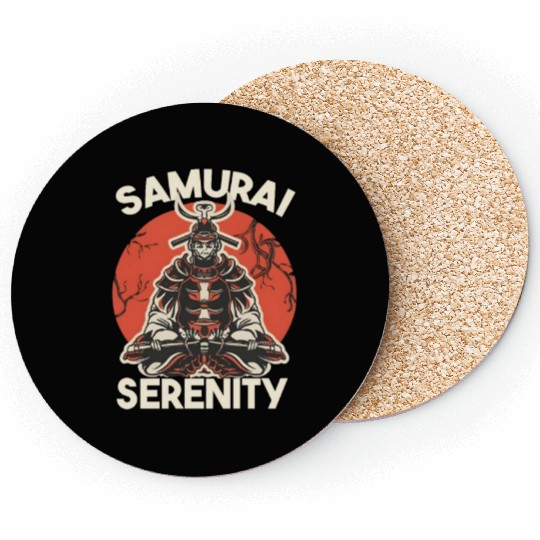 Samurai Serenity Coasters