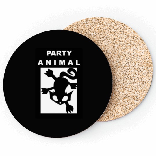 PARTY ANiMAL 2 Coasters