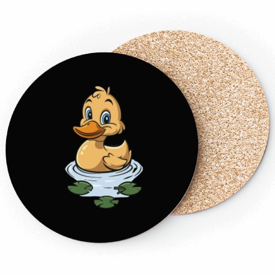 cute duck Coasters