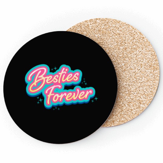 Besties Forever Coasters