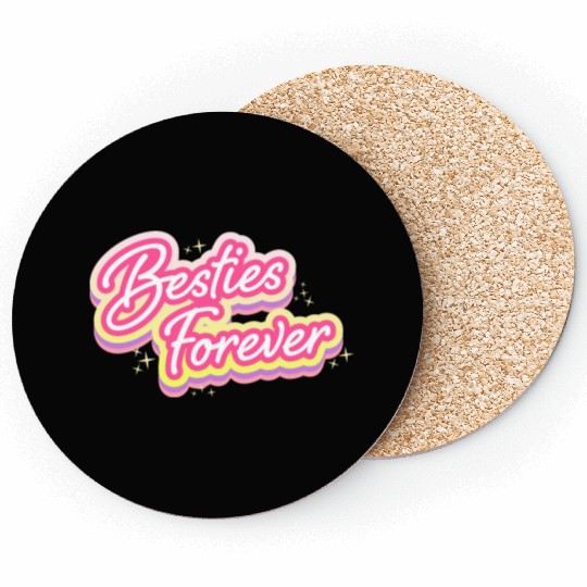 Besties Forever Coasters