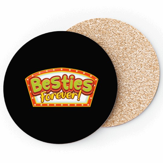 Besties Forever Coasters