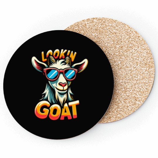 Farm Animal Animal Farmer Goat Lover Coasters