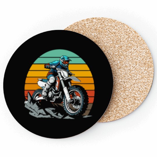 Dirt Bike Mx Motocross Supermoto Coasters