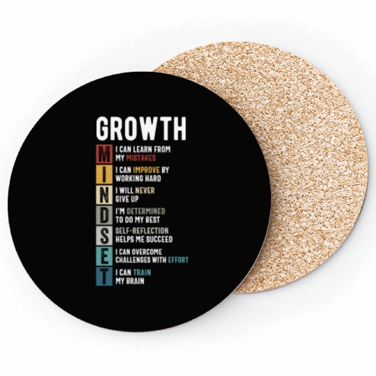 growth mindset Coasters