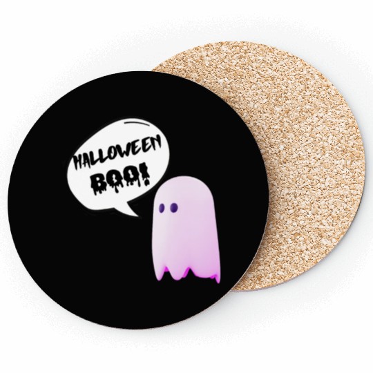 Boo Halloween Coasters