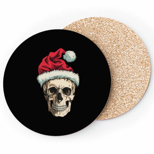 Christmas skull Coasters
