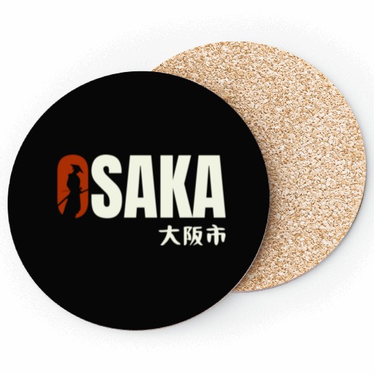 Osaka Typography Coasters - Urban Statement