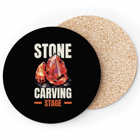 Lapidary Artist Gemstone Stone Collecting Stone Coasters