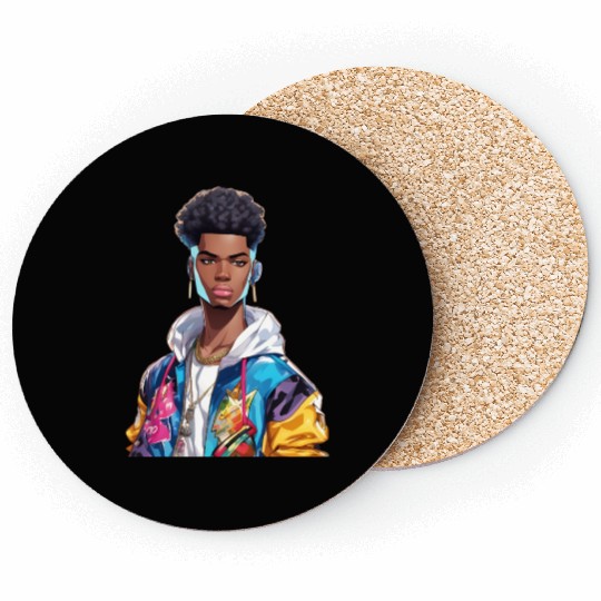 Afro Hip Hop Coasters