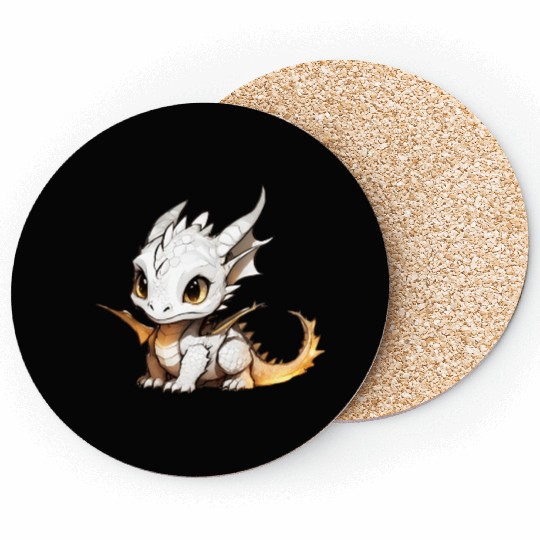 Cute dragon baby Coasters