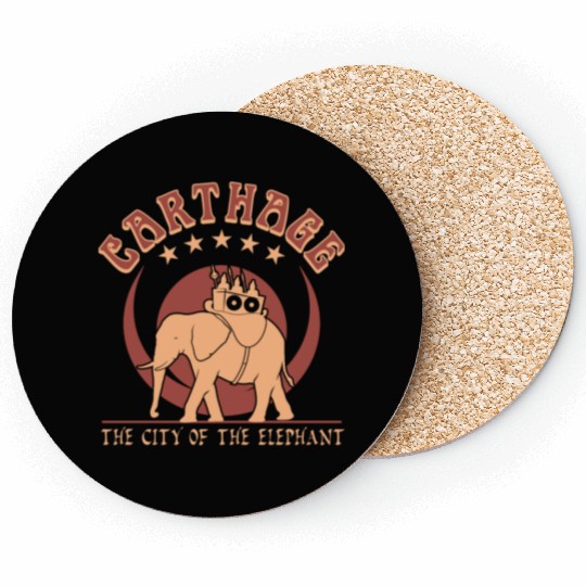 Carthage the city of the elephant Coasters