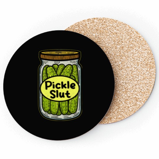 Pickle Slut Coasters
