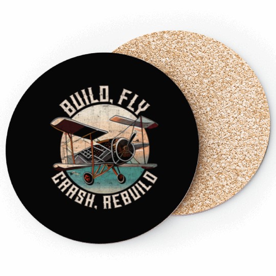 RC Plane Pilot Build Fly Crash Rebuild Coasters