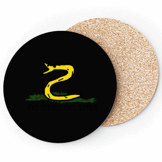 No Step On Snek Coasters