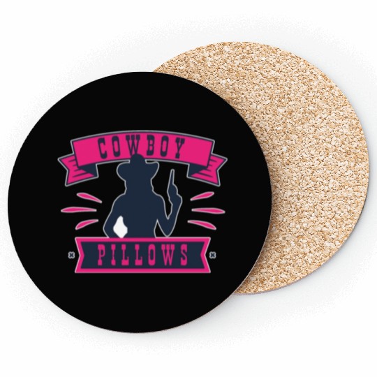 Cowboy Pillows Southern Girl Texas Lady Funny Coasters