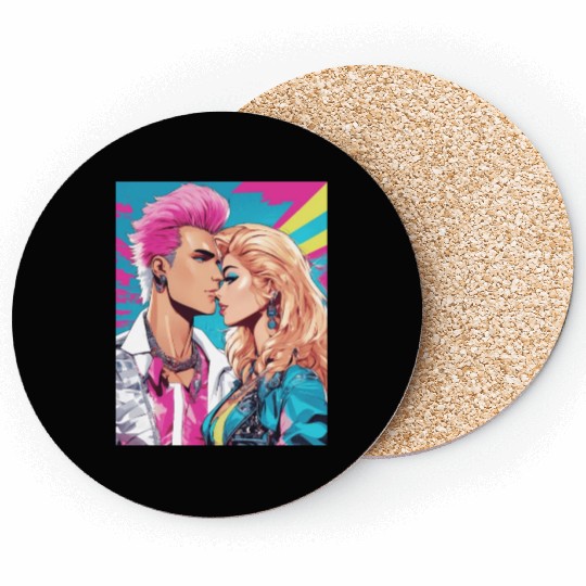 80s Style Coasters