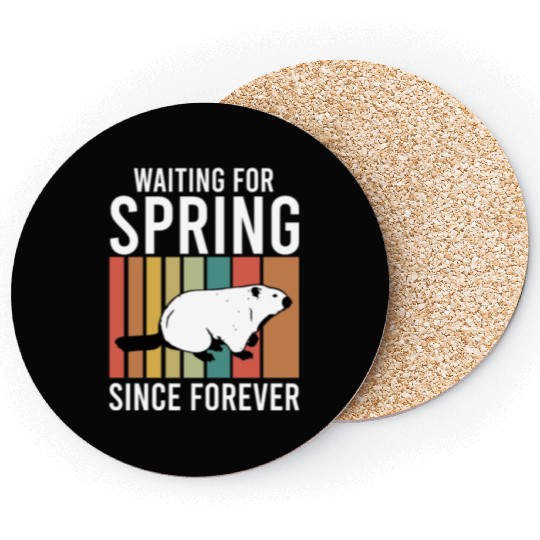 Groundhog Day 2024 Enthusiast February 2nd Coasters