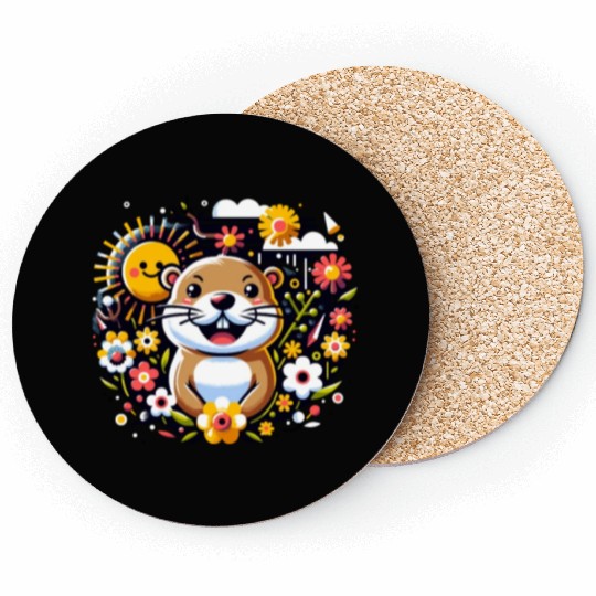 Groundhog Day 2024 Enthusiast February 2nd Coasters