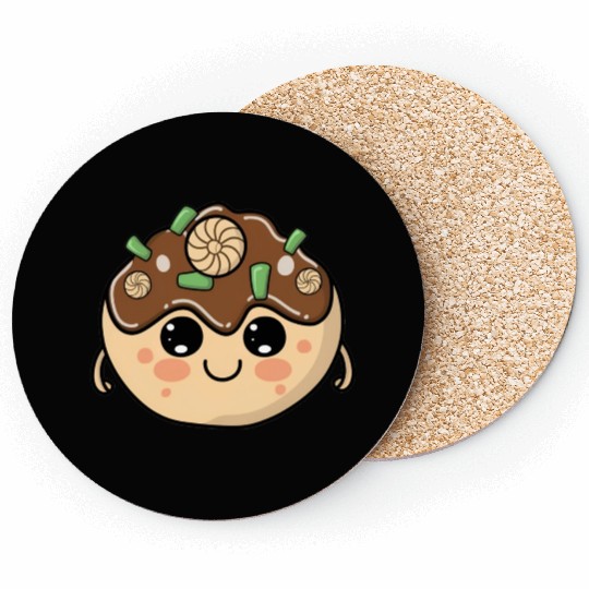 Cute Takoyaki Coasters
