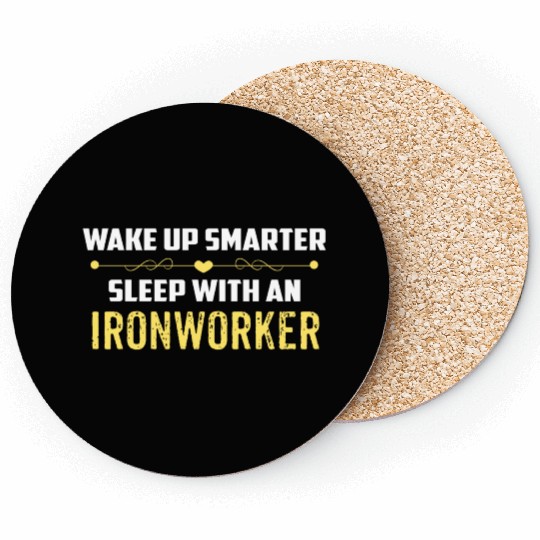 Wake Up Smarter Sleep With An IRONWORKER Coasters