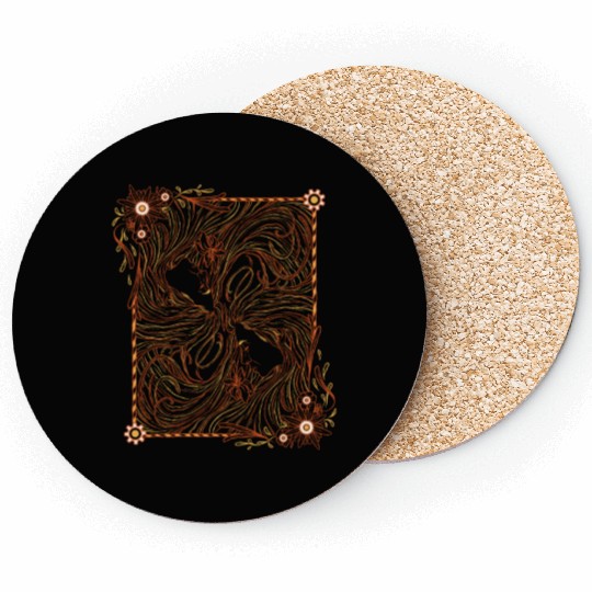 Gemini Steampunk Symmetry Coasters