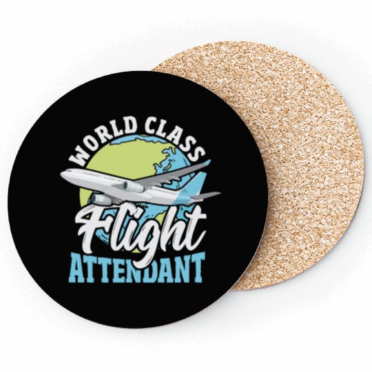 World Class Flight Attendant Aviation Coasters