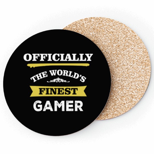 The World's Finest Gamer Coasters