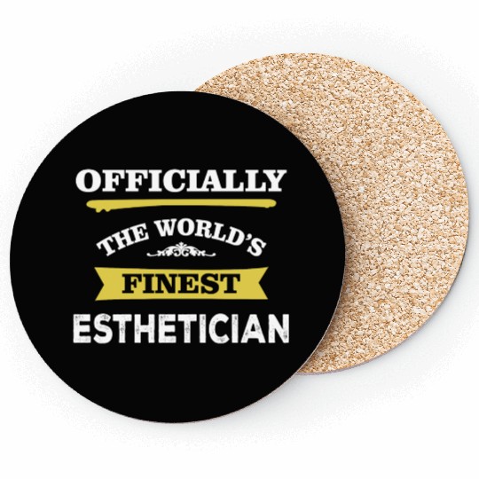 The World's Finest Esthetician Coasters