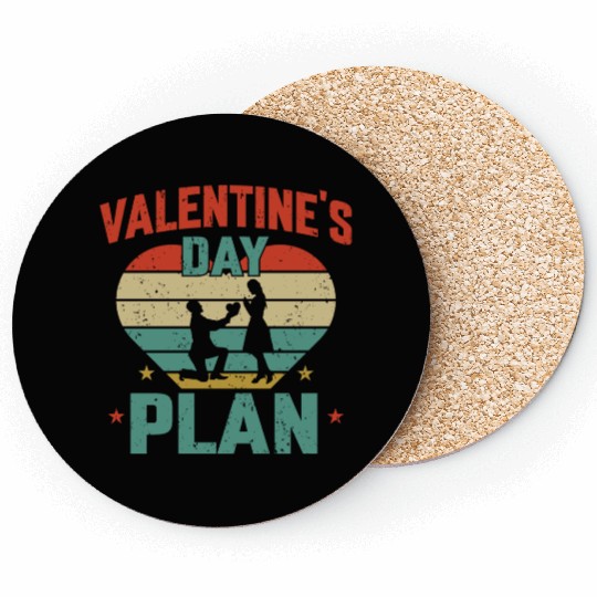 Valentine s Day Plan Coasters
