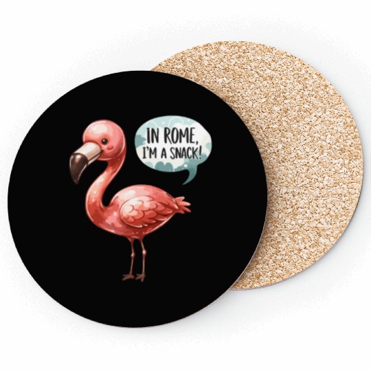 Flamingo Roman History Roman Empire Cuisine Coasters